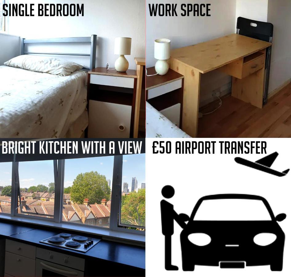 Elephant & Castle - Zone 2 - Private Rooms - Shared Bathroom London Ngoại thất bức ảnh