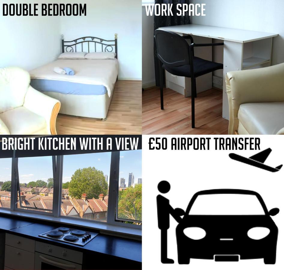 Elephant & Castle - Zone 2 - Private Rooms - Shared Bathroom London Ngoại thất bức ảnh
