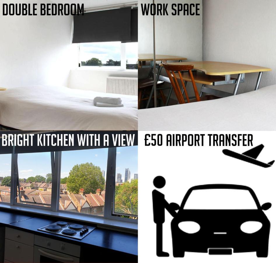 Elephant & Castle - Zone 2 - Private Rooms - Shared Bathroom London Ngoại thất bức ảnh
