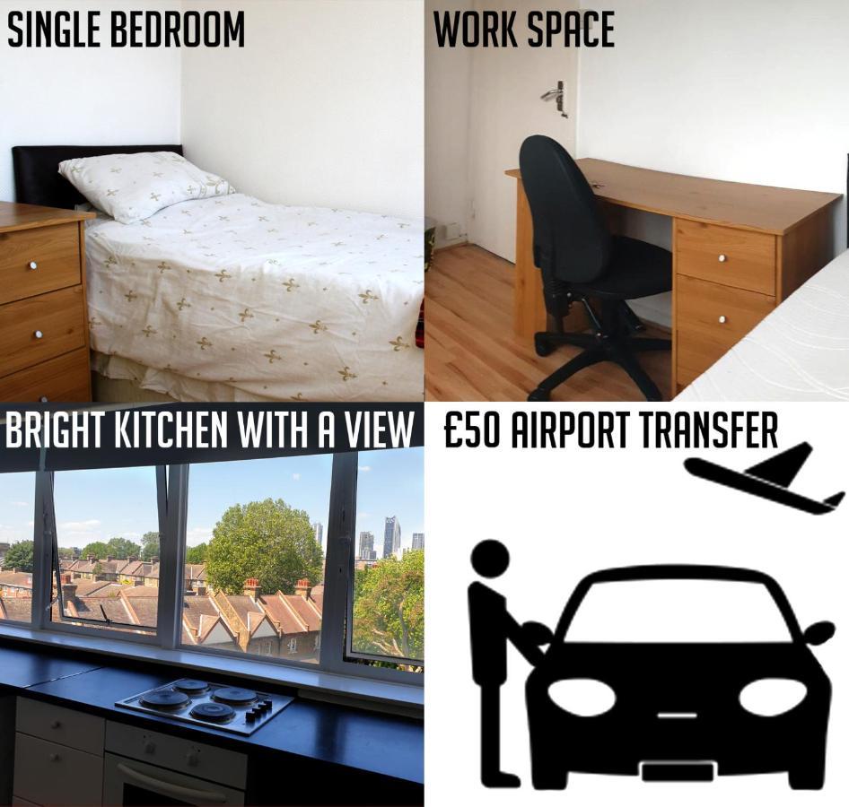Elephant & Castle - Zone 2 - Private Rooms - Shared Bathroom London Ngoại thất bức ảnh